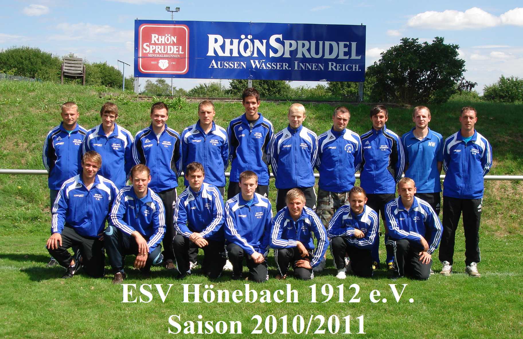Mannschaftsfoto/Teamfoto von ESV Hnebach