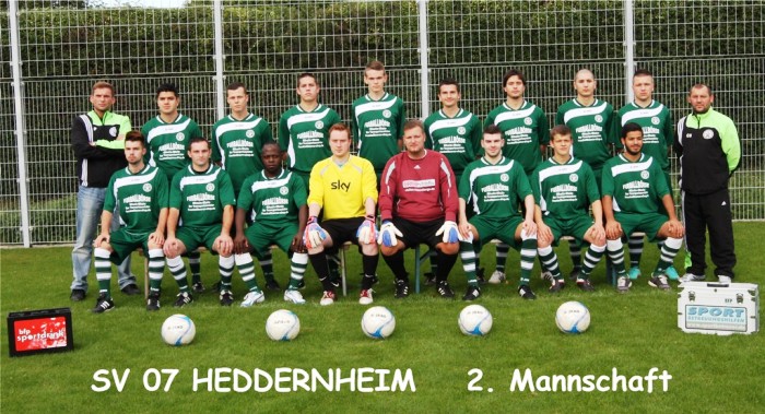 Mannschaftsfoto/Teamfoto von SV 07 Heddernheim 2