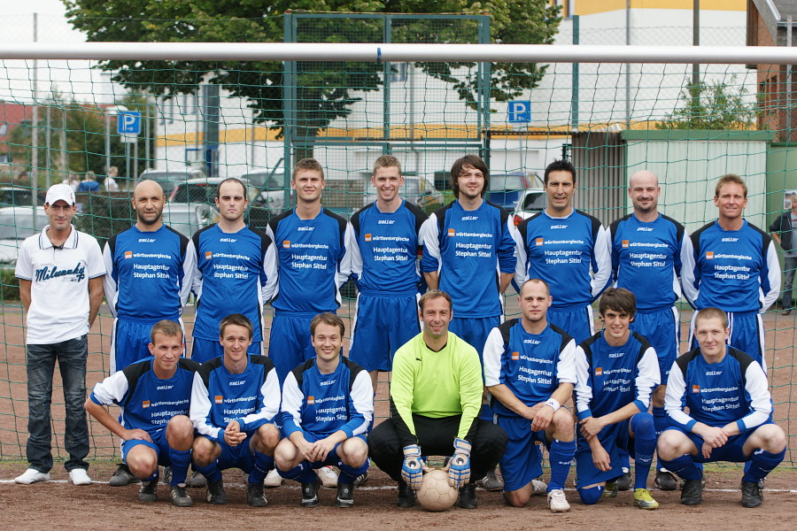 Mannschaftsfoto/Teamfoto von Weiss Blau Urfeld