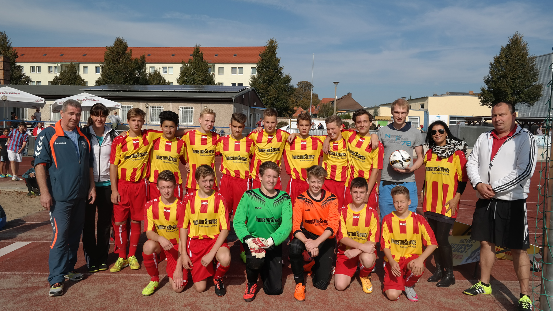 Mannschaftsfoto/Teamfoto von Post SV Magdeburg