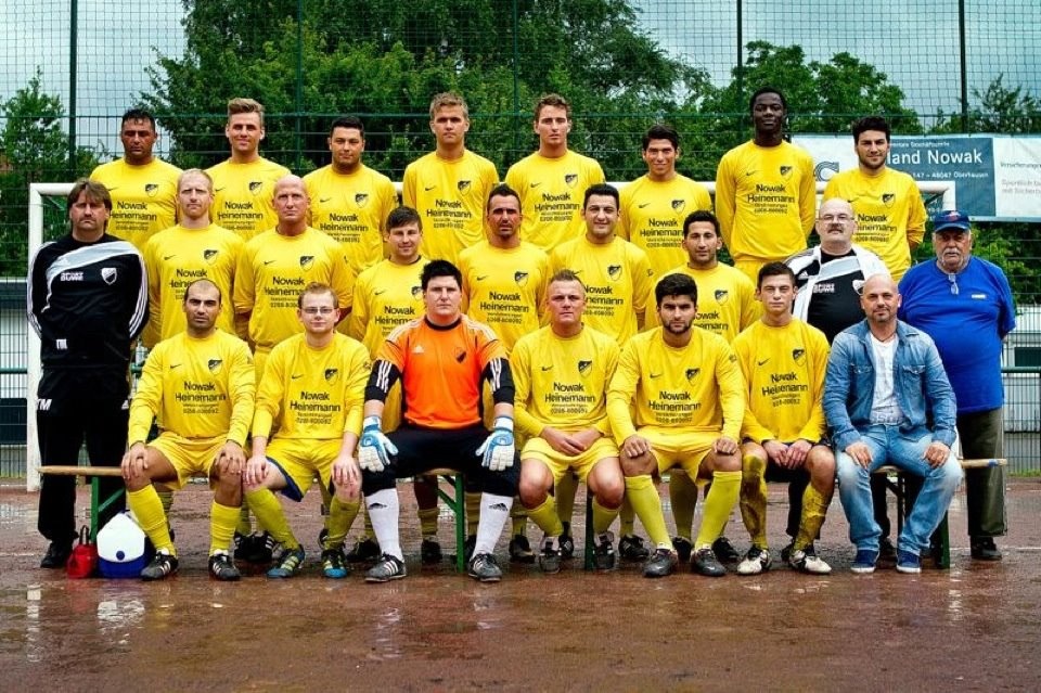 Mannschaftsfoto/Teamfoto von SC 1920 Oberhausen
