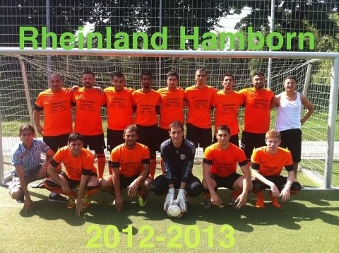 Mannschaftsfoto/Teamfoto von Rheinland Hamborn