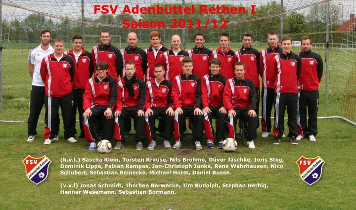 Mannschaftsfoto/Teamfoto von FSV Adenbttel Rethen