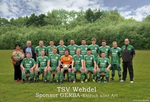 Mannschaftsfoto/Teamfoto von TSV Wehdel 2