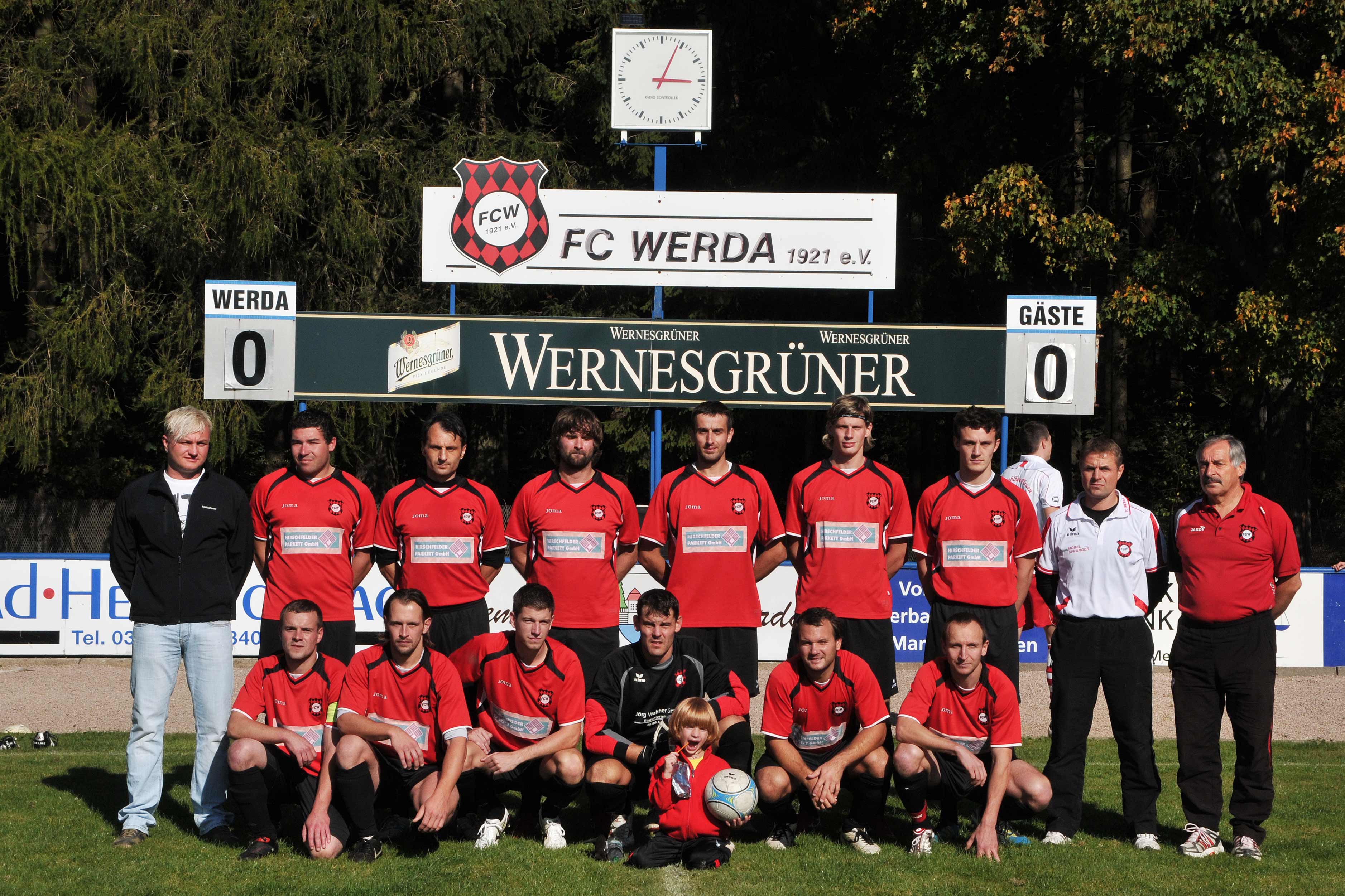 Mannschaftsfoto/Teamfoto von FC Werda