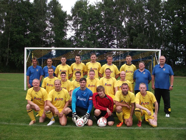 Mannschaftsfoto/Teamfoto von Post SV Chemnitz