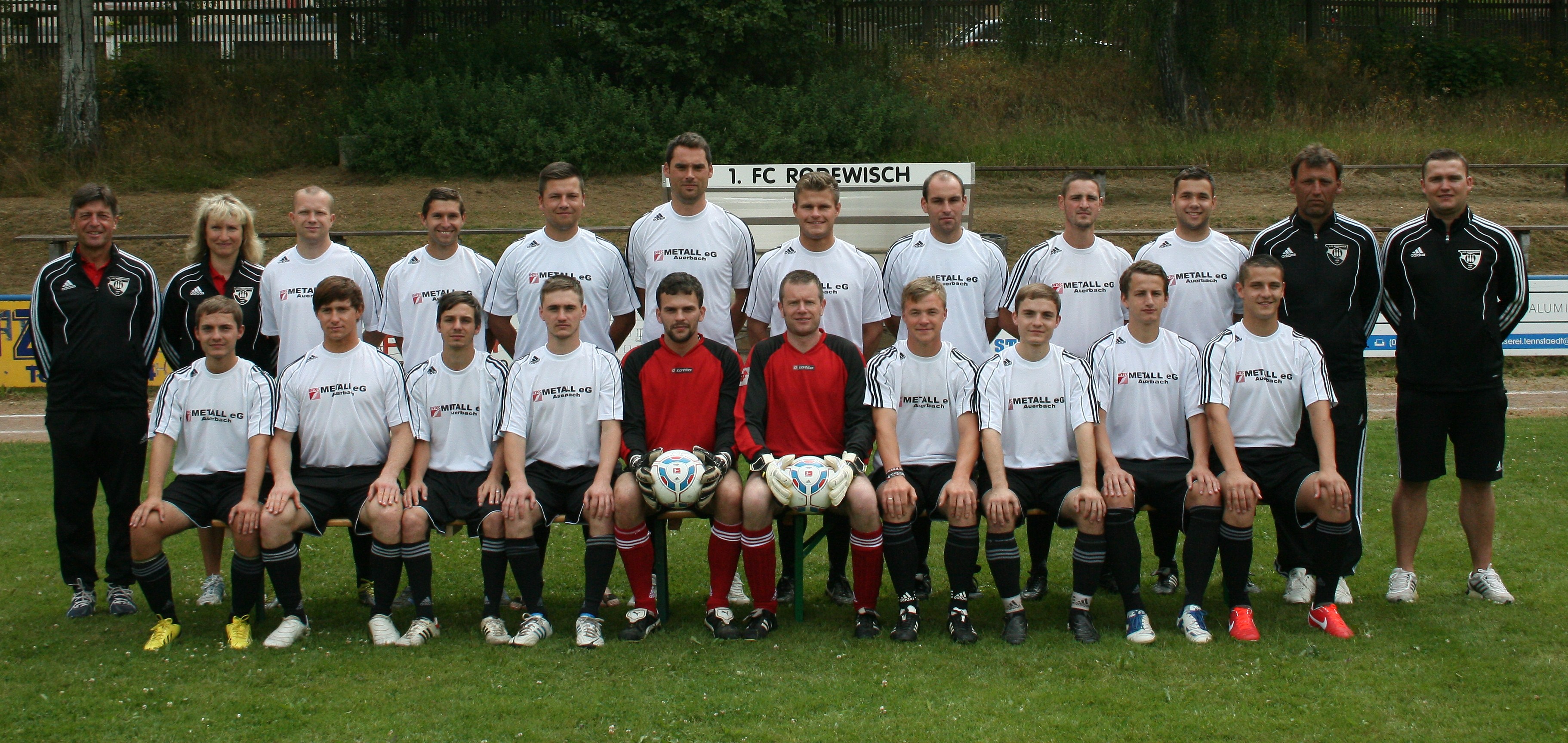 Mannschaftsfoto/Teamfoto von 1. FC Rodewisch