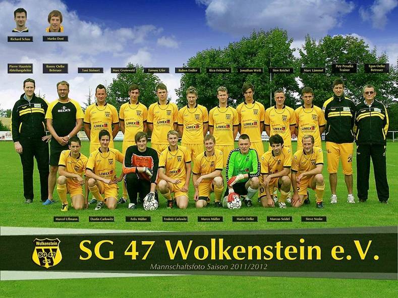 Mannschaftsfoto/Teamfoto von SG 47 Wolkenstein