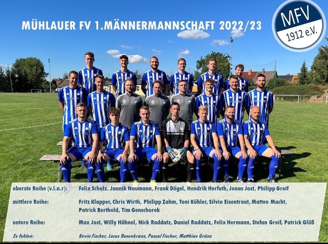 Mannschaftsfoto/Teamfoto von Mhlauer FV