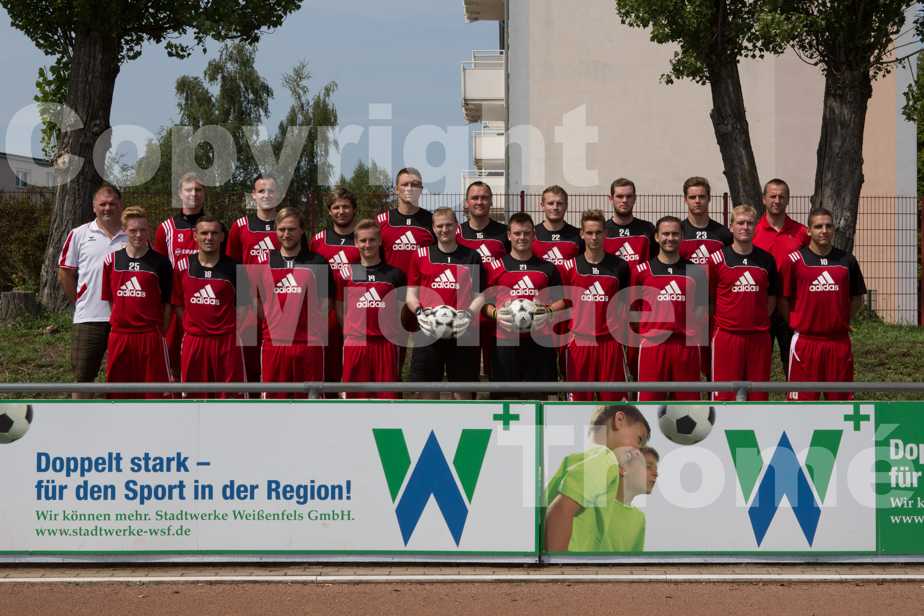 Mannschaftsfoto/Teamfoto von SV Rot-Wei Weienfels