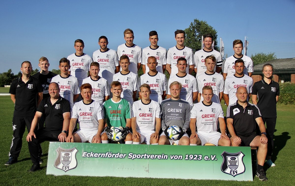 Mannschaftsfoto/Teamfoto von Eckernfrder SV
