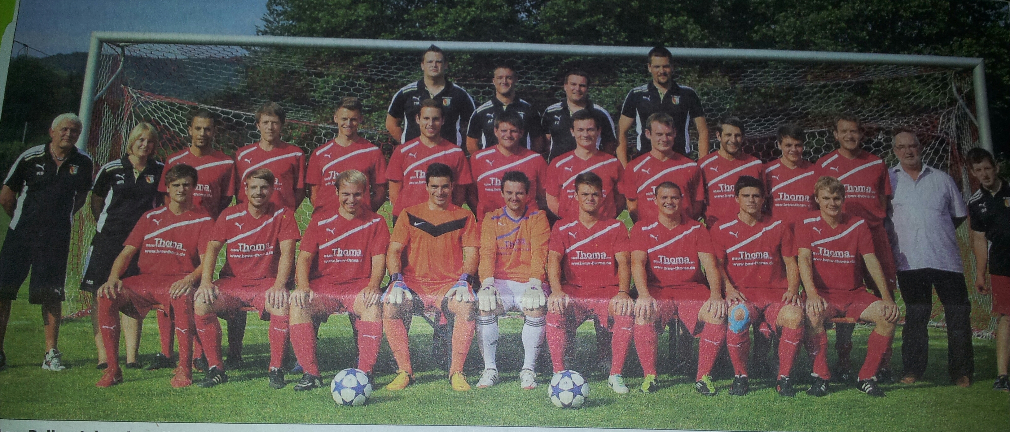 Mannschaftsfoto/Teamfoto von FC Sexau 2