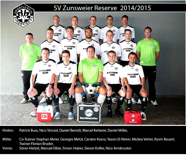 Mannschaftsfoto/Teamfoto von SV Zunsweier 2