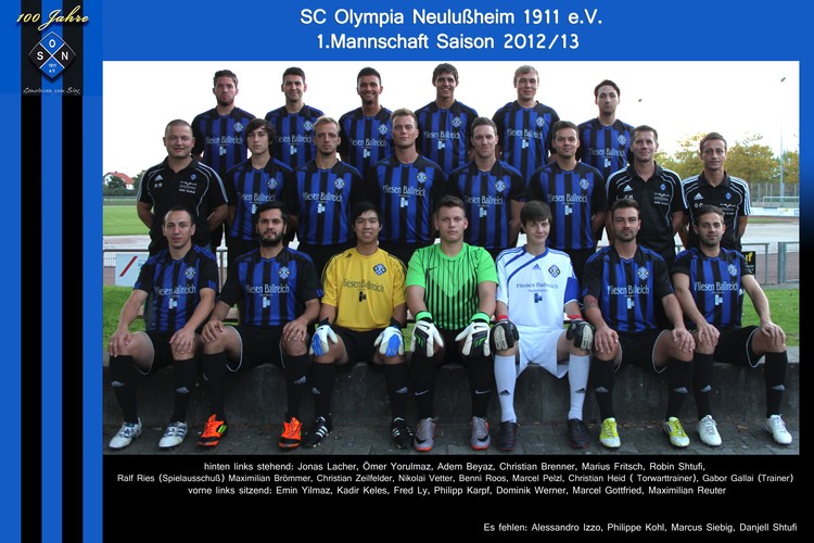 Mannschaftsfoto/Teamfoto von SC Olympia Neuluheim