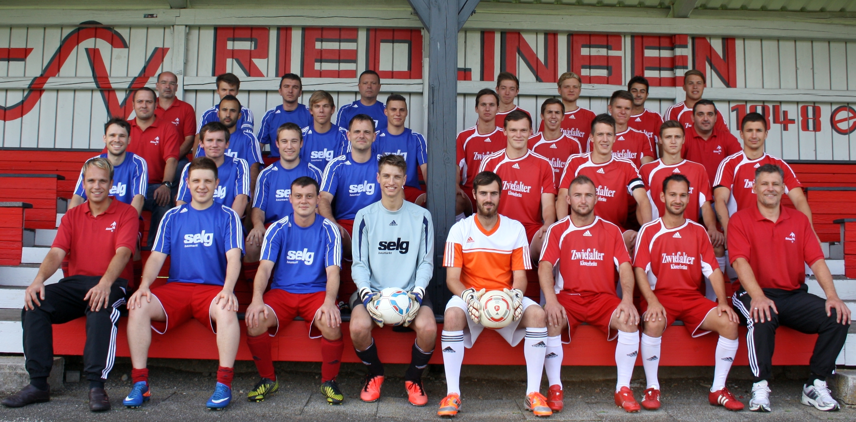 Mannschaftsfoto/Teamfoto von TSV Riedlingen