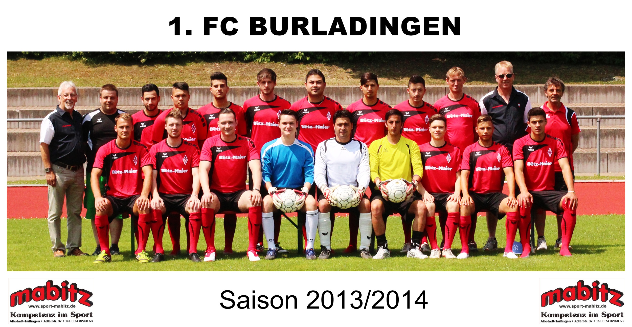 Mannschaftsfoto/Teamfoto von 1. FC Burladingen