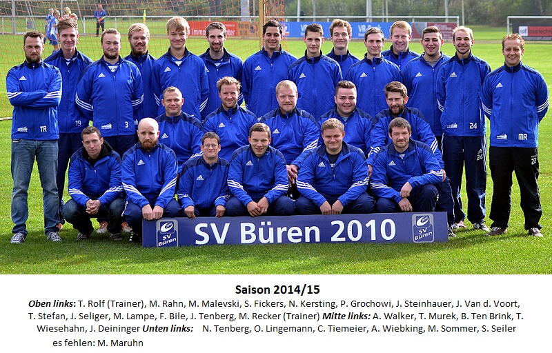 Mannschaftsfoto/Teamfoto von SV Bren 2010 2