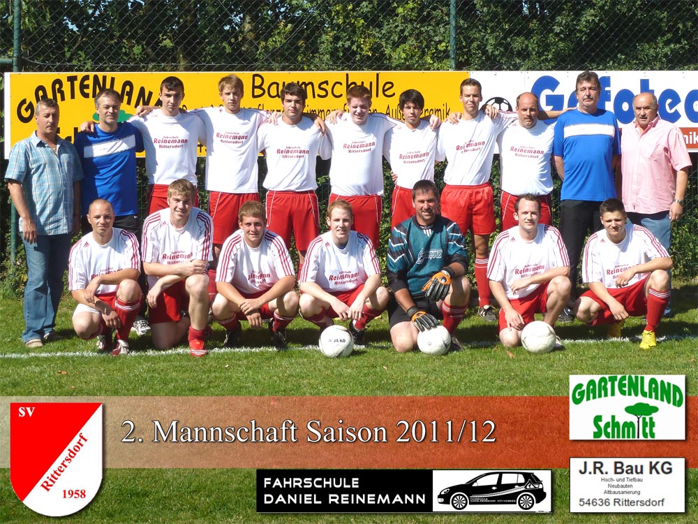 Mannschaftsfoto/Teamfoto von SG Rittersdorf 2