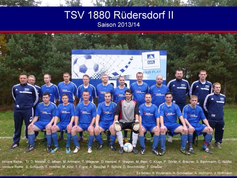 Mannschaftsfoto/Teamfoto von TSV 1880 Rdersdorf 2