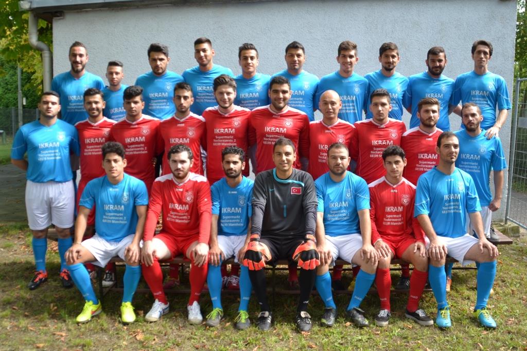 Mannschaftsfoto/Teamfoto von 1. FC Turanspor Mannheim 2