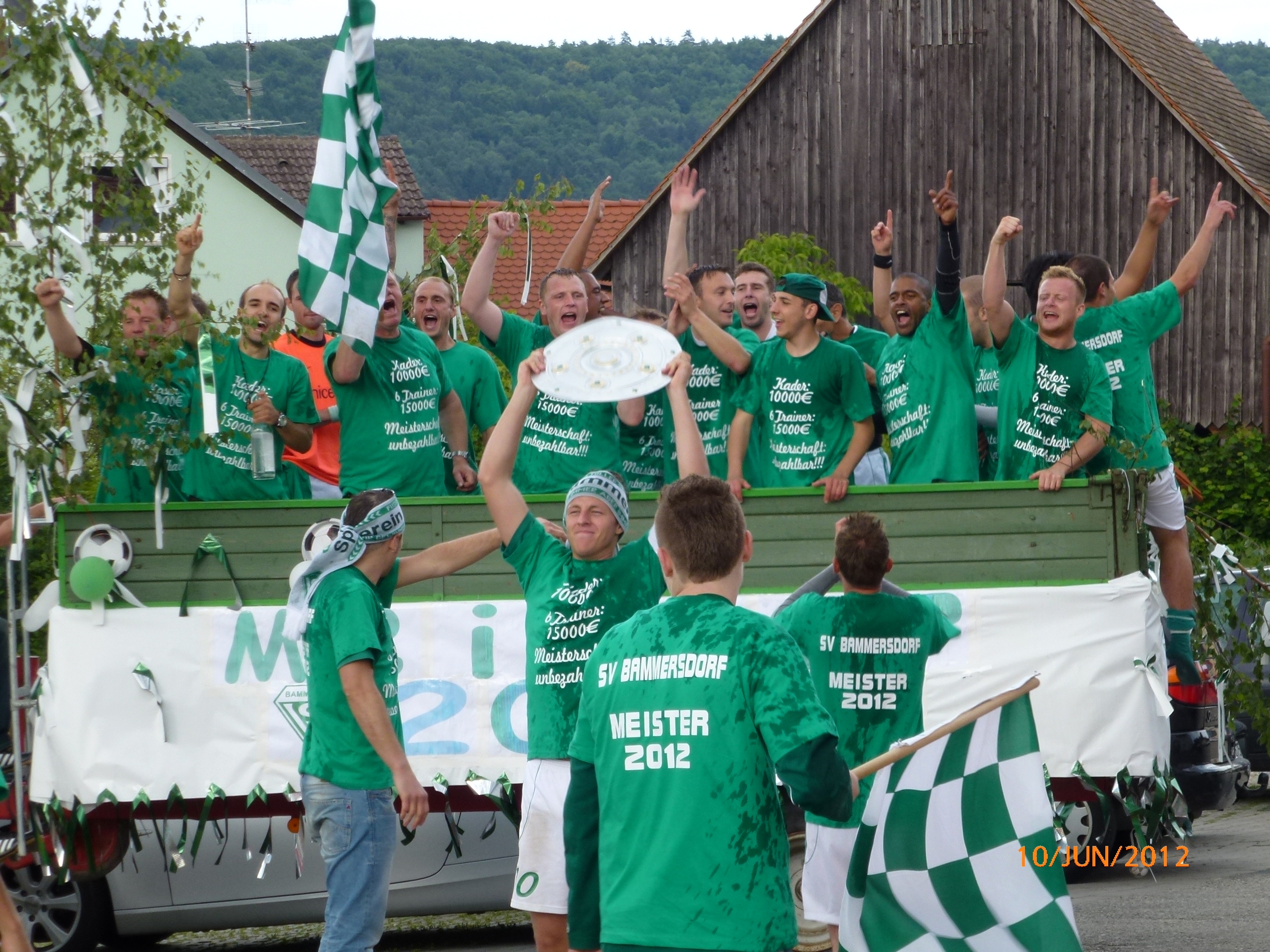Mannschaftsfoto/Teamfoto von SV Bammersdorf