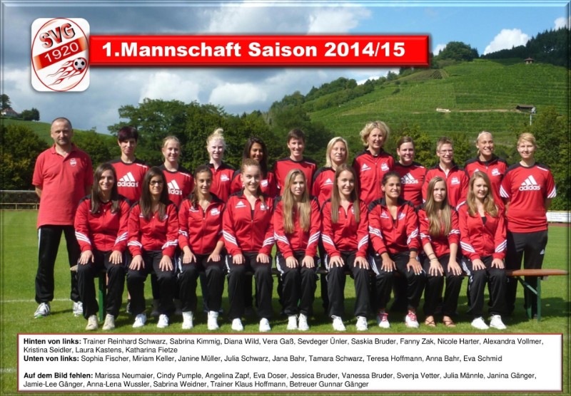 Mannschaftsfoto/Teamfoto von SG Gengenbach/Zell/Fischerbach