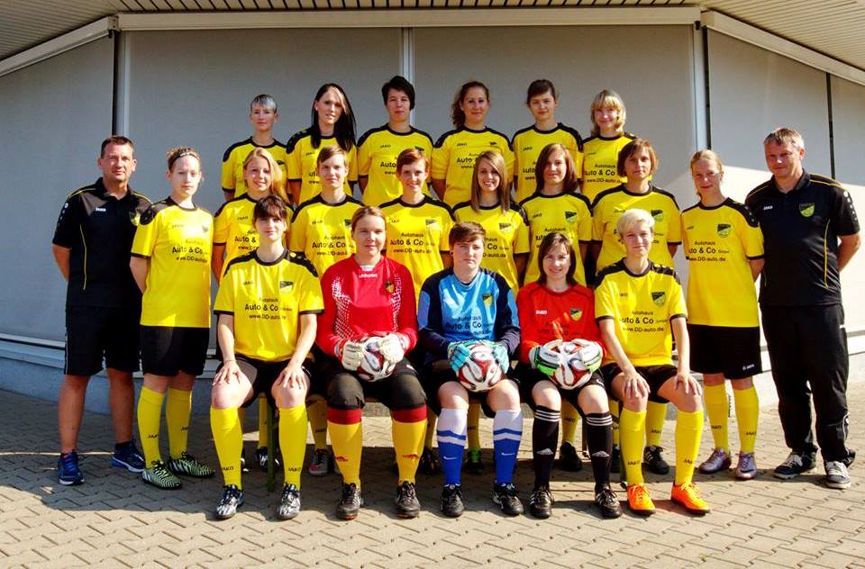 Mannschaftsfoto/Teamfoto von Post SV Dresden