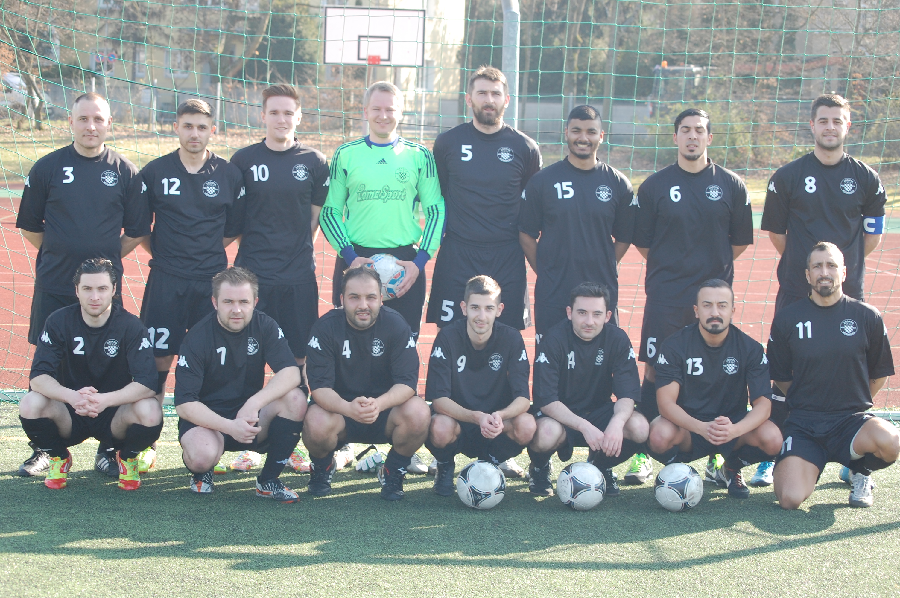 Mannschaftsfoto/Teamfoto von KSD Croatia Nbg.