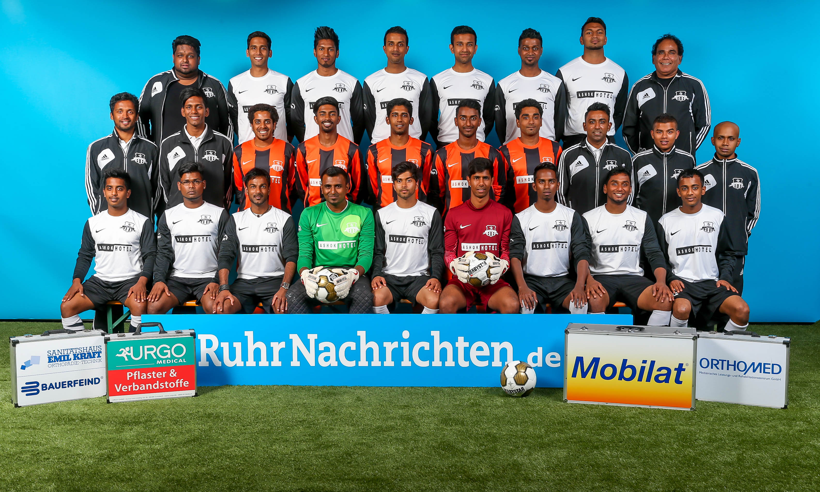Mannschaftsfoto/Teamfoto von Tamilstars Dortmund