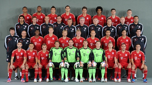 Mannschaftsfoto/Teamfoto von FC Bayern Mnchen: FC Bayern Mnchen