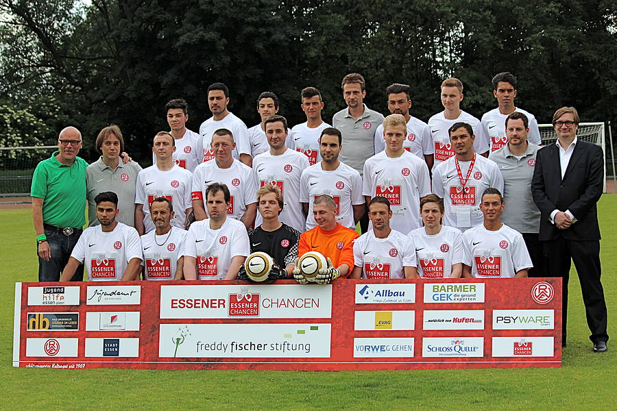 Mannschaftsfoto/Teamfoto von Rot-Weiss Essen 3