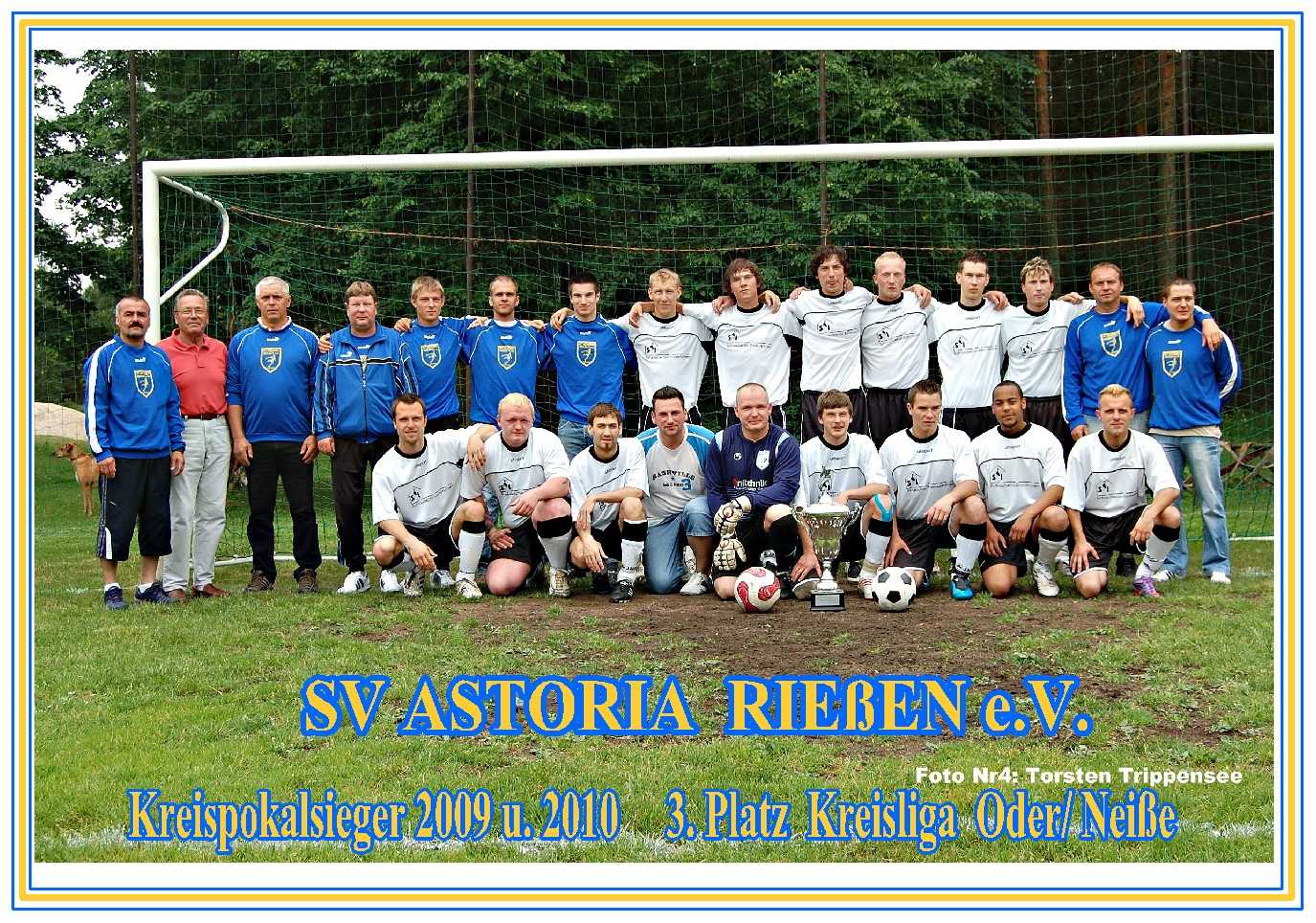 Mannschaftsfoto/Teamfoto von SV Astoria Rieen