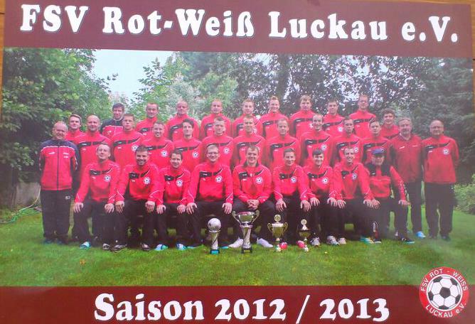 Mannschaftsfoto/Teamfoto von FSV Rot-Wei Luckau
