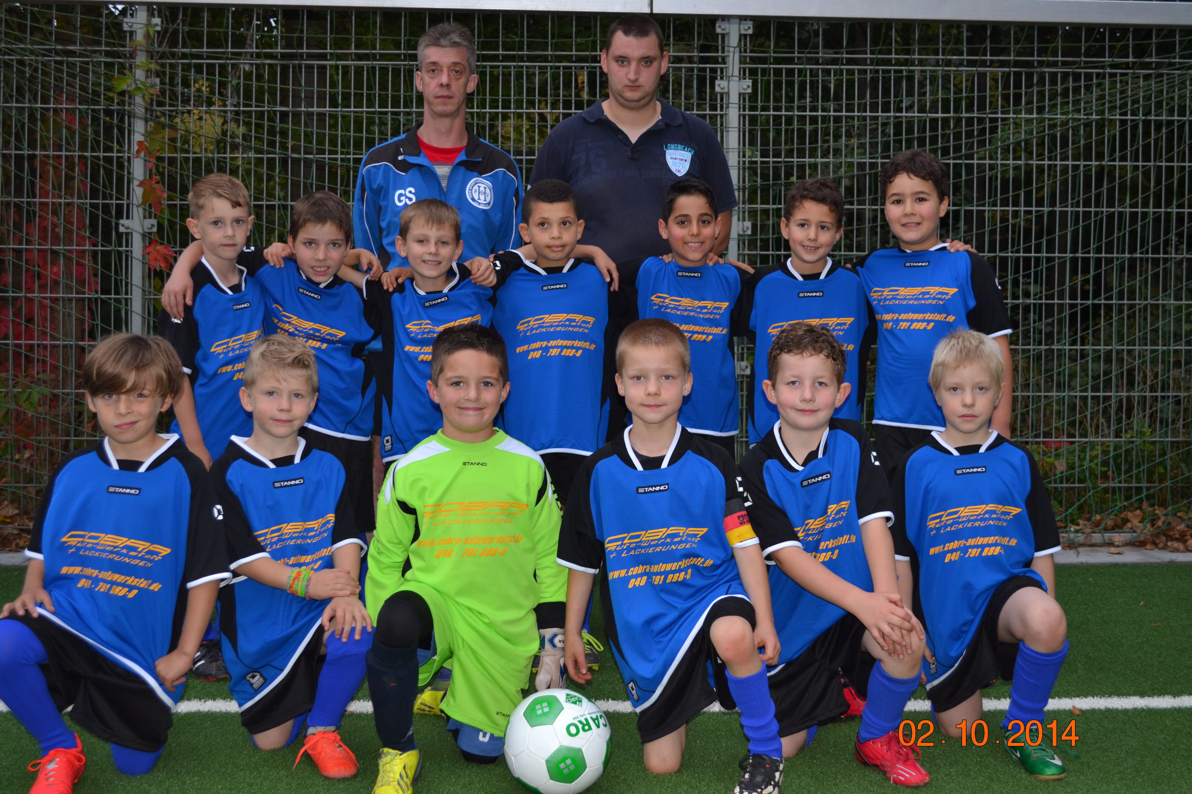 Mannschaftsfoto/Teamfoto von FSV Harburg-Rnneburg 2.F (A2)