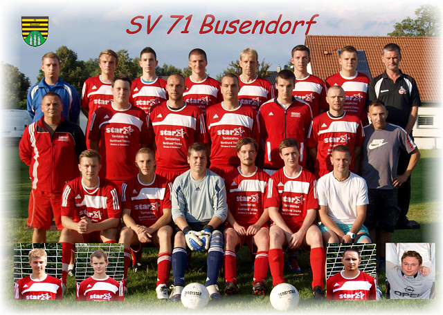 Mannschaftsfoto/Teamfoto von SV 71 Busendorf
