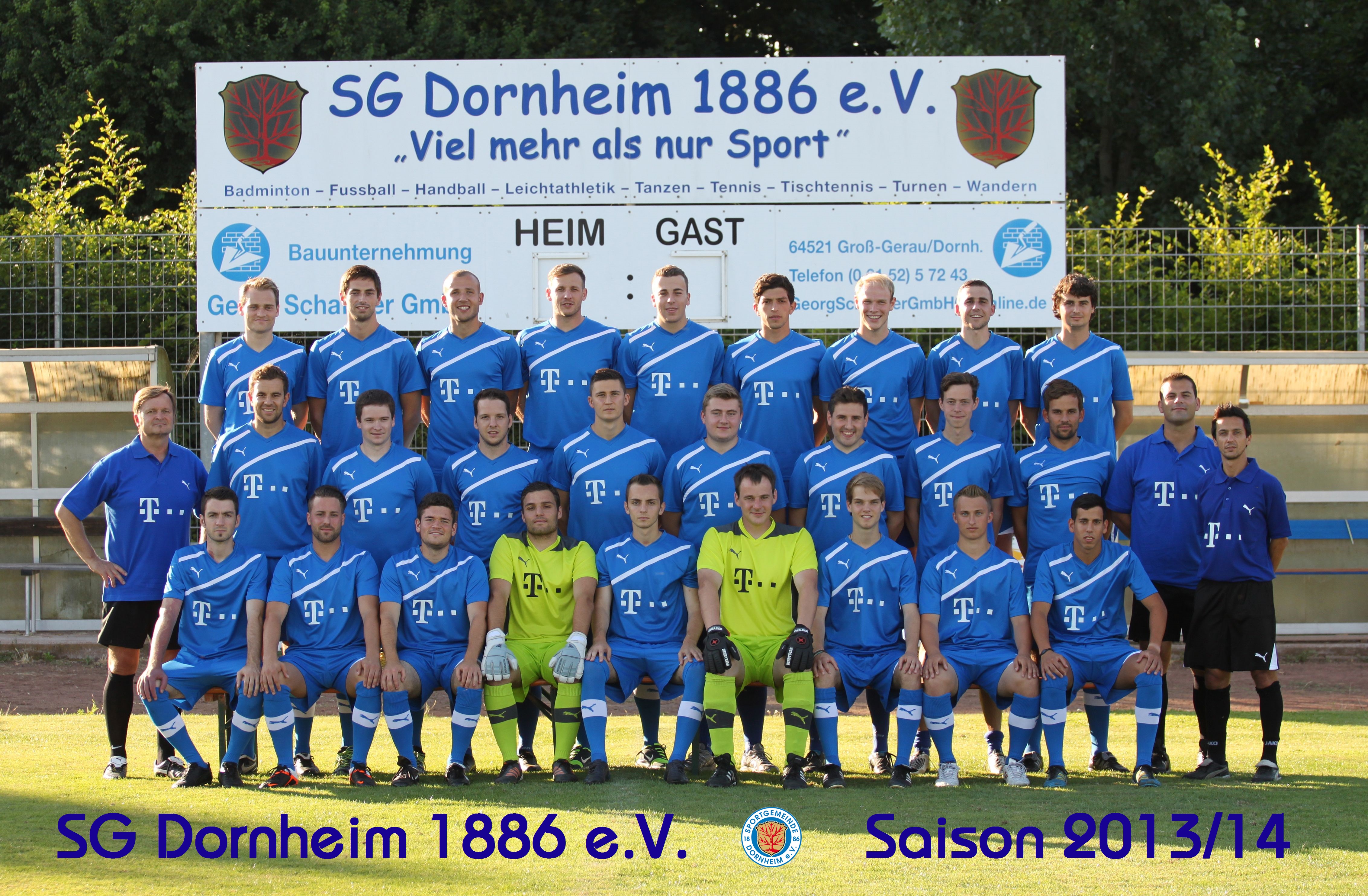 Mannschaftsfoto/Teamfoto von SG Dornheim
