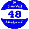 Wappen / Logo des Vereins SV Blau-Wei 48 Basedow