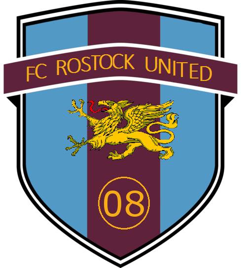Wappen / Logo des Vereins FC Rostock United