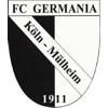 Wappen / Logo des Vereins FC Germania 1911 Kln-Mlheim