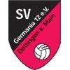 Wappen / Logo des Vereins SV Germania 1912 Dettingen