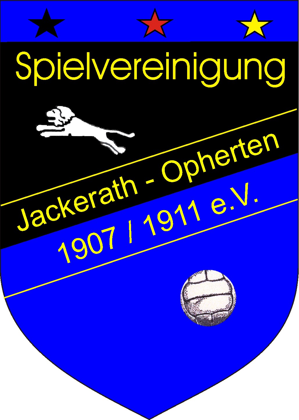 Wappen / Logo des Vereins SpVg Jackerath/Opherten