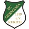Wappen / Logo des Vereins FC Germania Rurich 1919