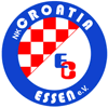 Wappen / Logo des Vereins N.K.Croatia Essen