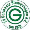 Wappen / Logo des Vereins SV Germania Blumenhagen