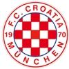 Wappen / Logo des Teams FC Croatia Mnch.