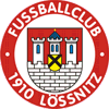 Wappen / Logo des Vereins FC 1910 Lnitz