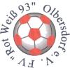 Wappen / Logo des Vereins FV Rot-Wei 93 Olbersdorf