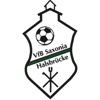Wappen / Logo des Vereins VfB Saxonia Halsbrcke