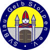 Wappen / Logo des Vereins SV Blau-Gelb Stolpen