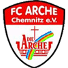Wappen / Logo des Vereins FC Arche Chemnitz